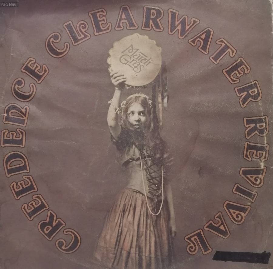 CREEDENCE CLEARWATER REVIVAL (MARDI GRAS) - VERY GOOD COND. - SEE BELOW FOR INFO.
