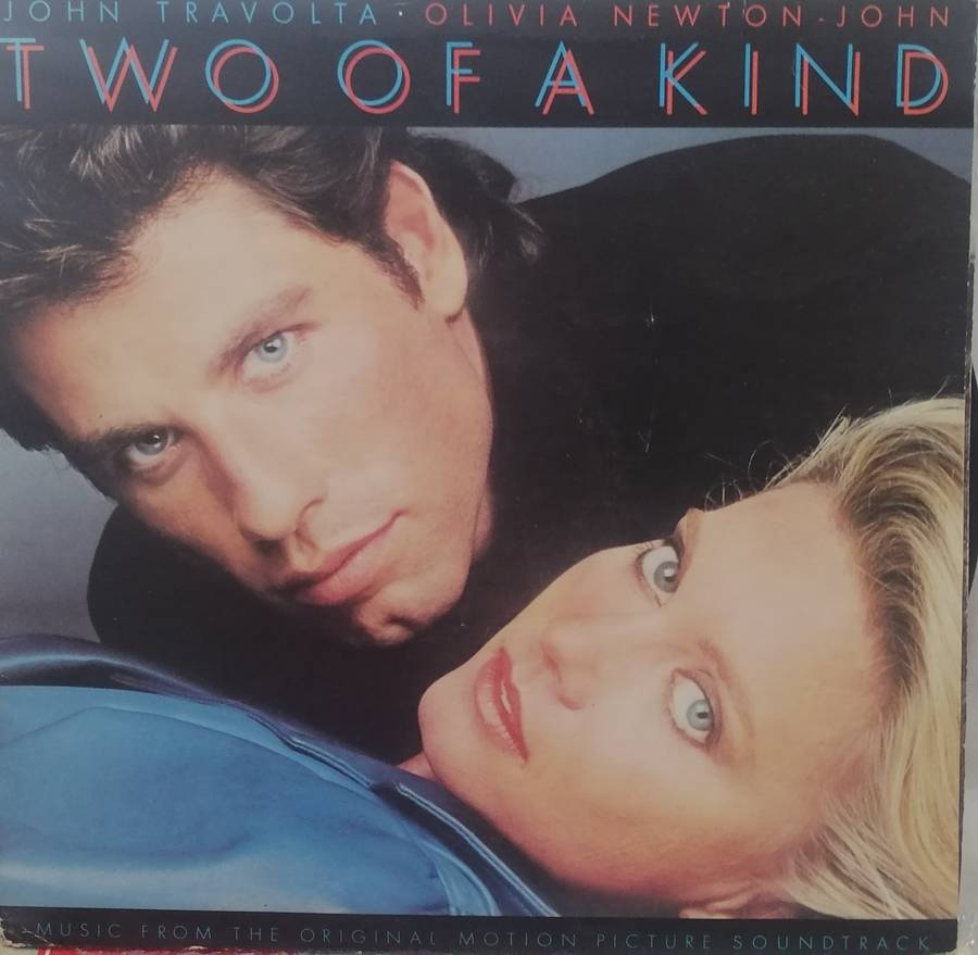 John Travolta & Olivia Newton-John, Two of a Kind, vinyl in excellent condition.