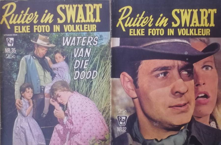 Scarce, early issues Ruiter in Swart no.32 & 35, large colour issues ,very good condition.