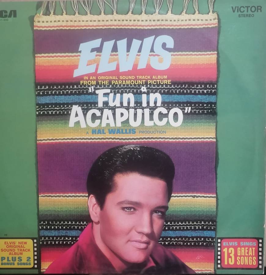Elvis Presley 'Fun in Acapulco'  Vinyl in excellent condition.