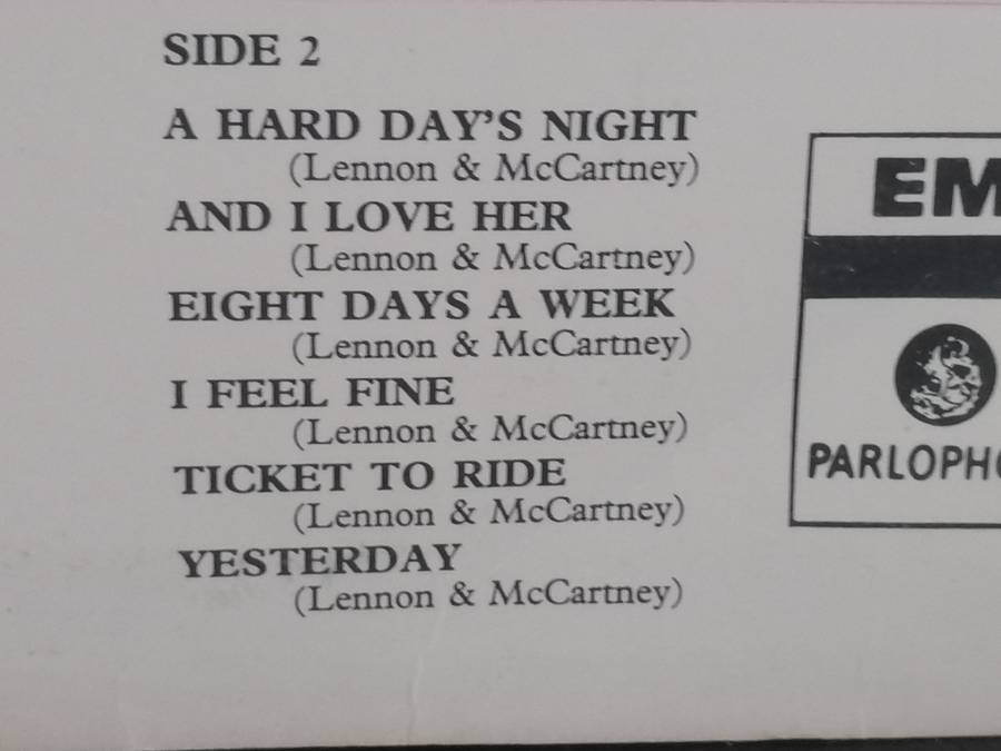 The Beatles 1962-1966, Double album, vinyl's.