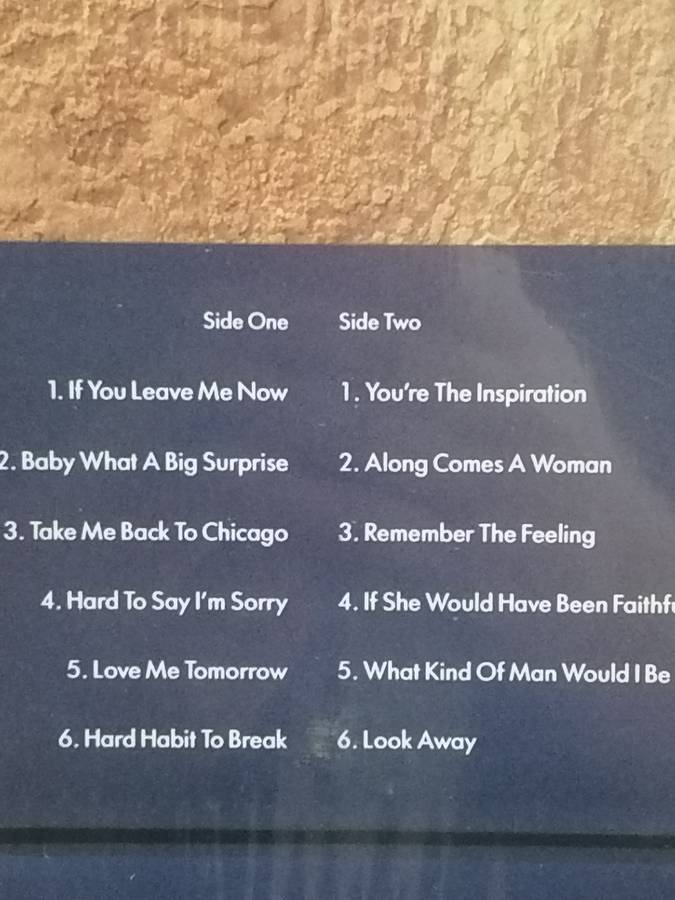 Chicago, The Heart of..., vinyl excellent.