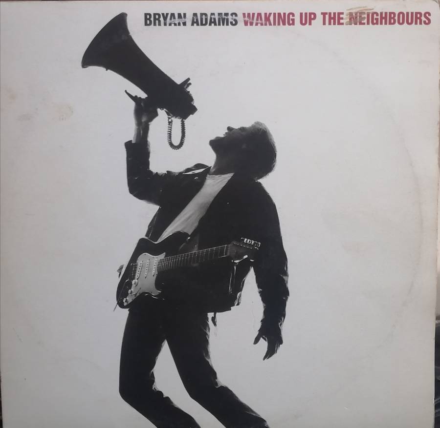 Bryan Adams, waking up the neighbours, double album, vinyl's excellent.