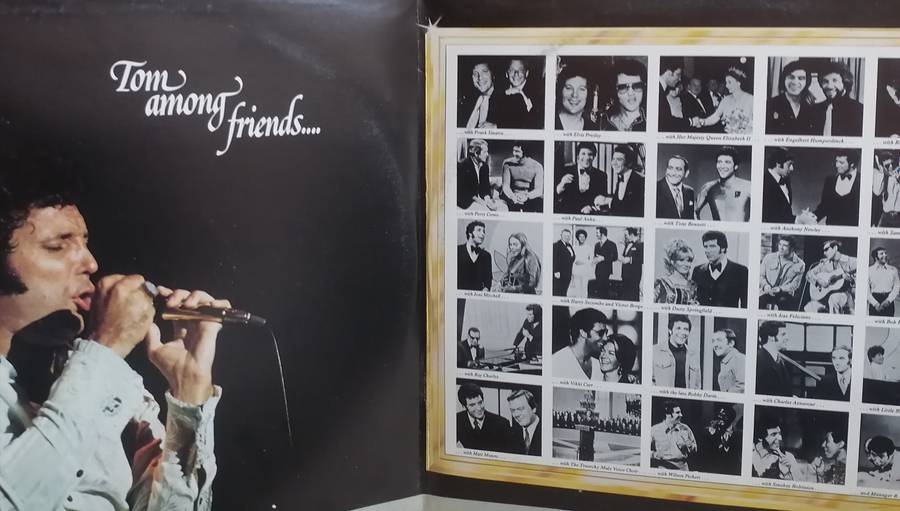 Tom Jones, double album, vinyl's excellent & cover good repaired.