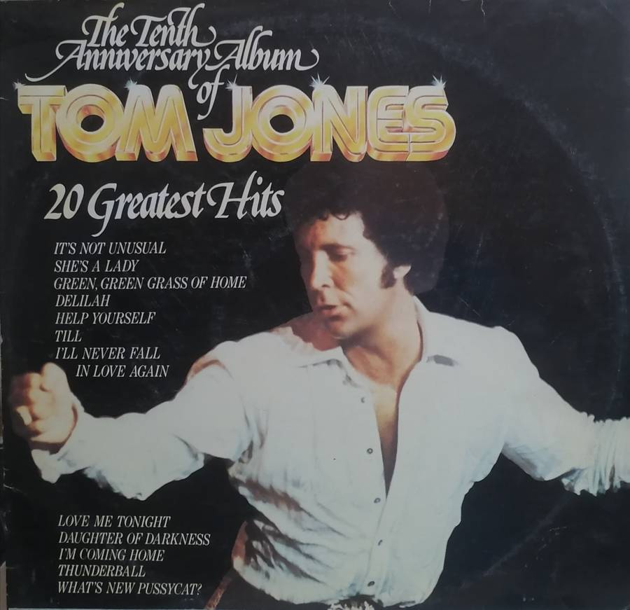 Tom Jones, double album, vinyl's excellent & cover good repaired.