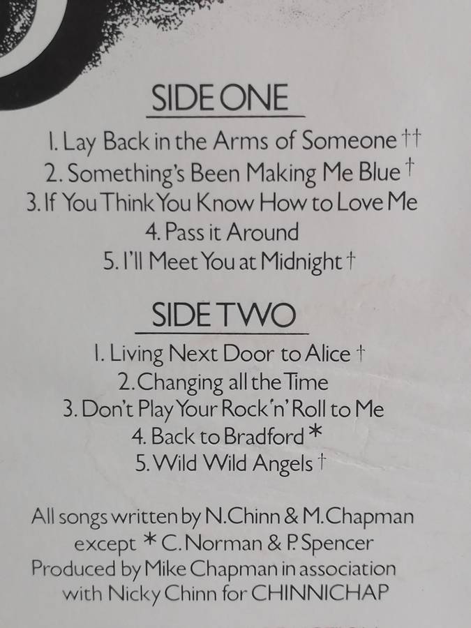 Smokie, Greatest Hits, vinyl in excellent condition