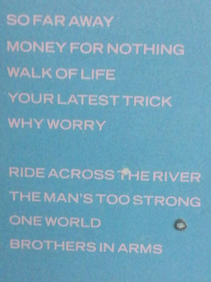 Dire Straits, brother in arms, vinyl in very good condition.