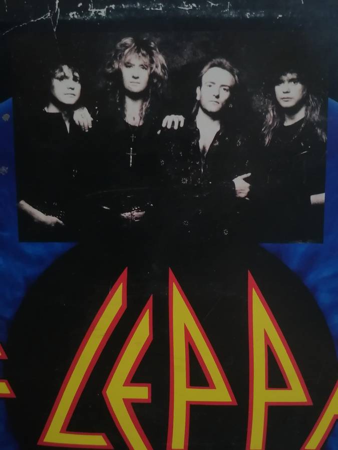 Def Leppard, Adrenelize, vinyl very good .