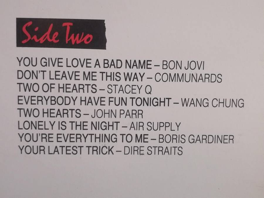 Pop Shop Vol.33, vinyl very good.