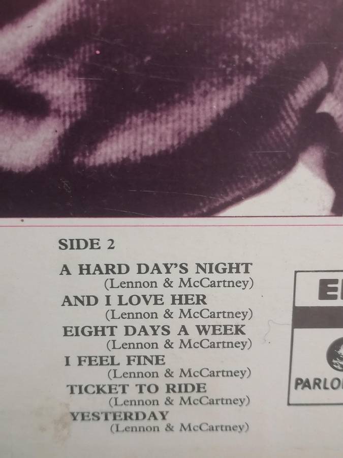 The Beatles 1962-1966, Double album, vinyl's very good.