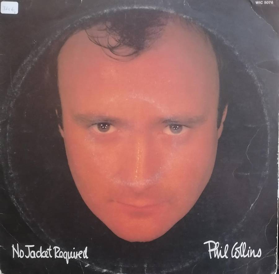 Phil Collins, No Jacket Required, vinyl very good.
