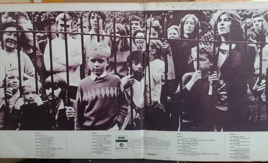 The Beatles 1962-1966, Double album, vinyl's very good.