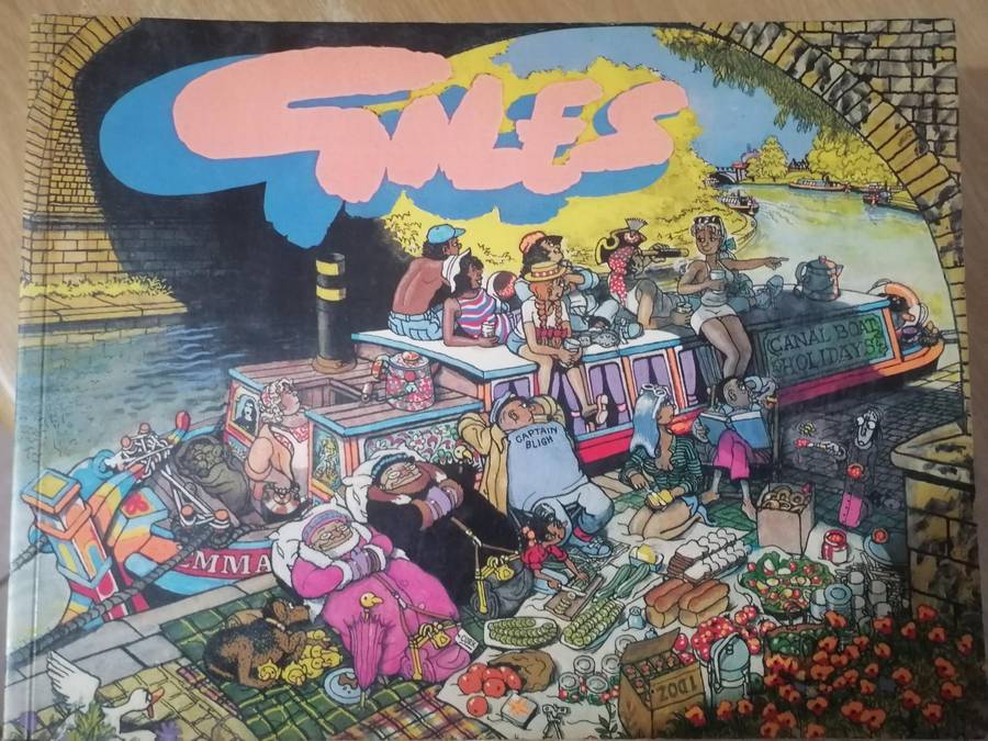 13x Vintage Giles Cartoon issues, between 1973 to 1998.