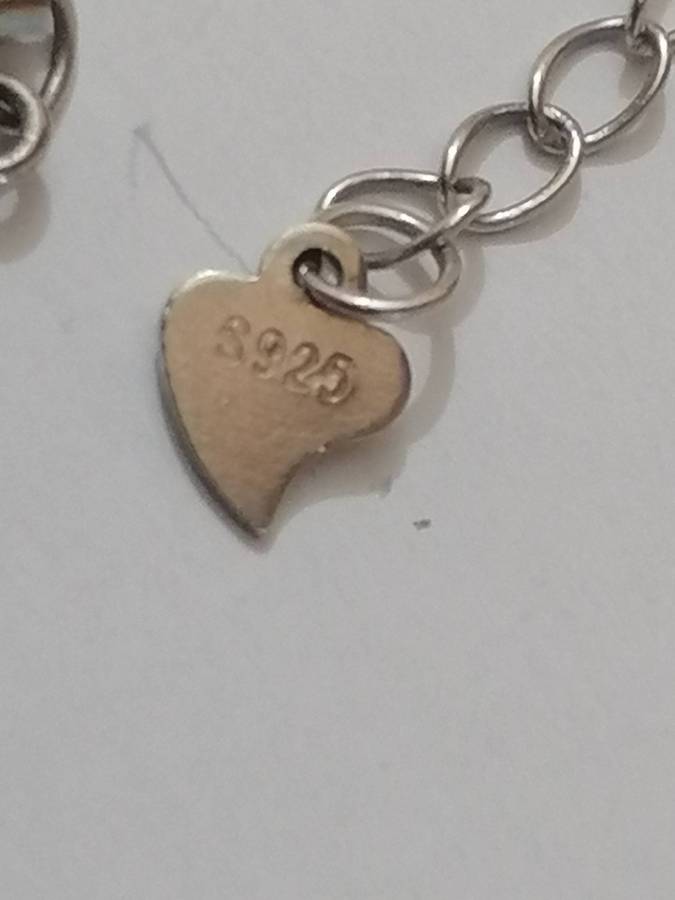 Stunning quality colour stone bracelet, sterling silver, 12.4 grams..