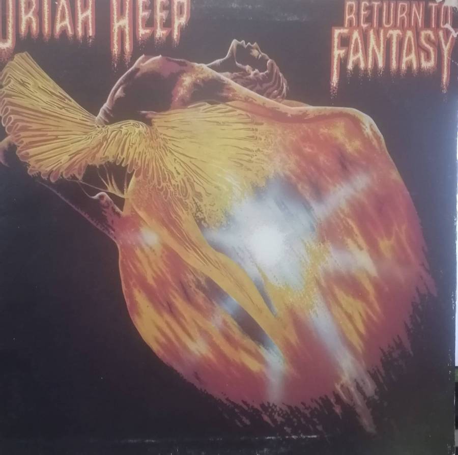 Uriah Heep, Return to Fantasy, vinyl very good.