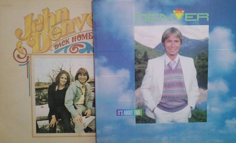 2x John Denver albums, vinyl's very good.