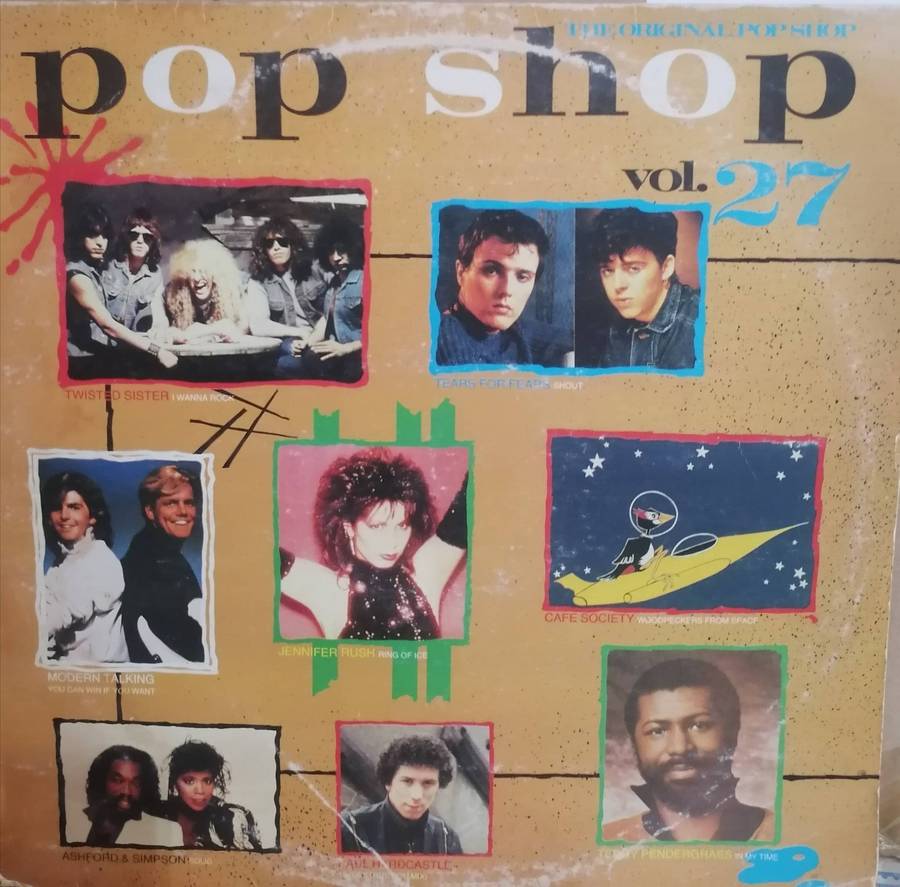 8x Pop Shop albums, vinyl's excellent to very good.