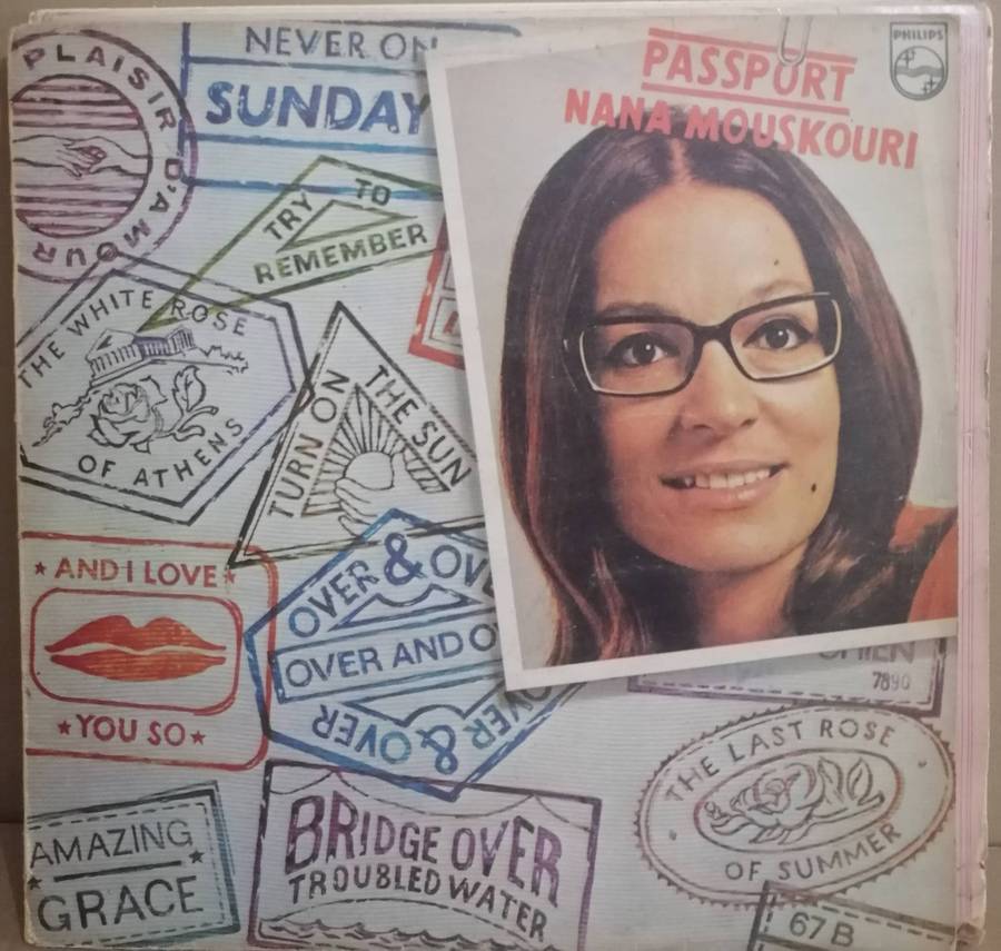 4x Nanna Mouskouri albums, vinyl's excellent to very good.