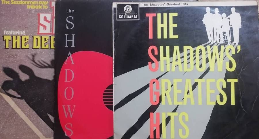 3x The Shadowse albums, vinyl's excellent to very good.