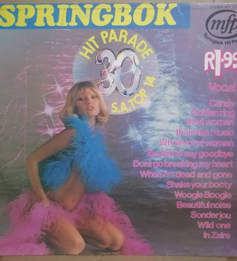 10x Springbok albums, Vol.30 to 39, vinyl's mostly excellent to very good.