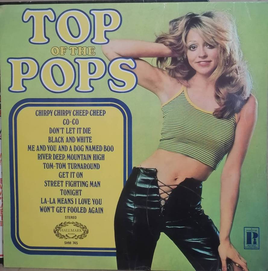 7x Top of the Pop albums, vinyl's excellent to very good.