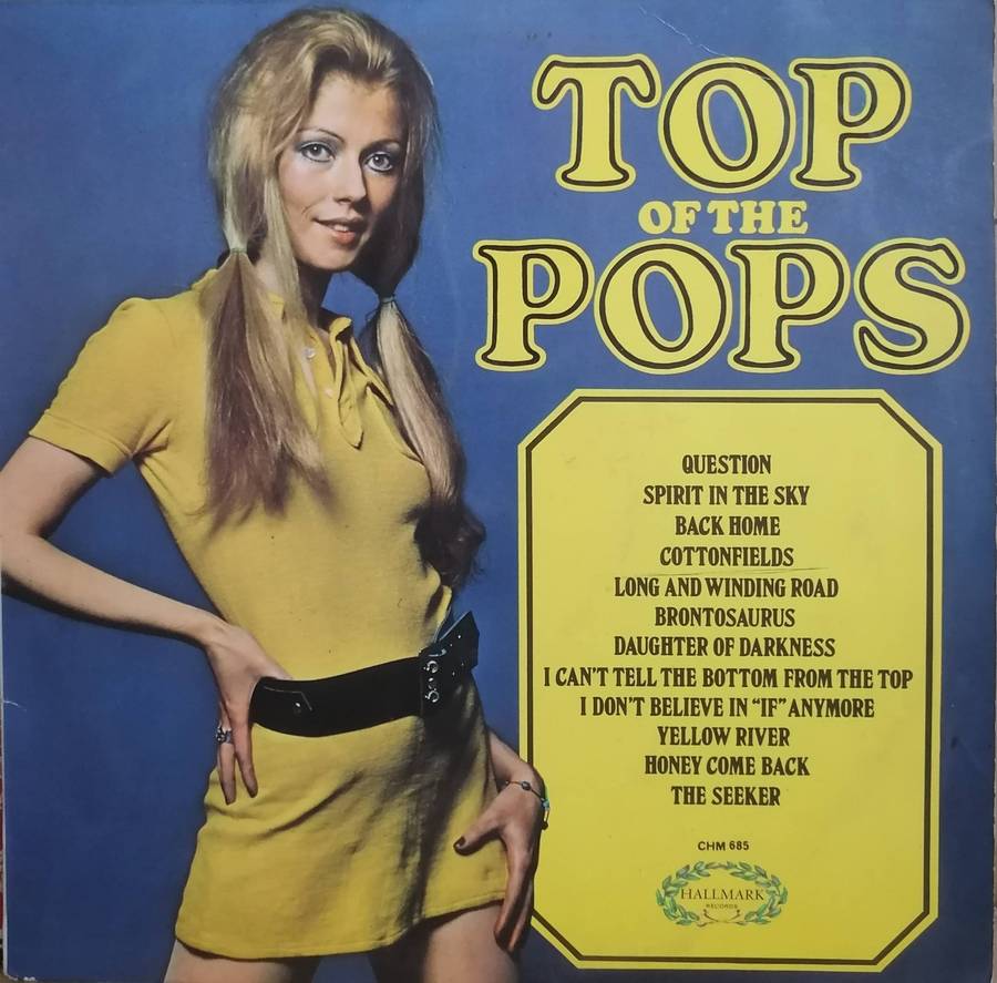 7x Top of the Pop albums, vinyl's excellent to very good.