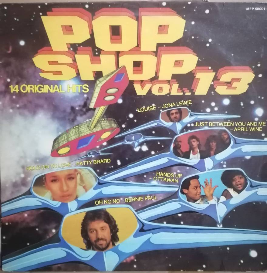 7x Pop Shop albums, vinyl's excellent to very good.