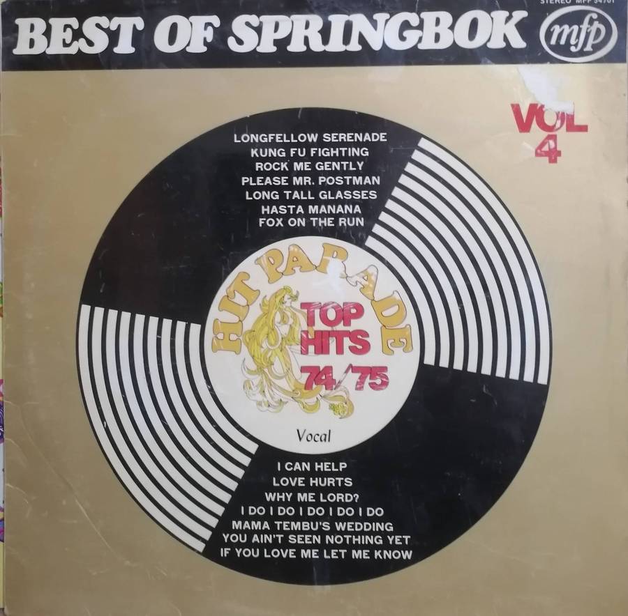 10x Springbok special edition albums, vinyl's mostly excellent to very good.