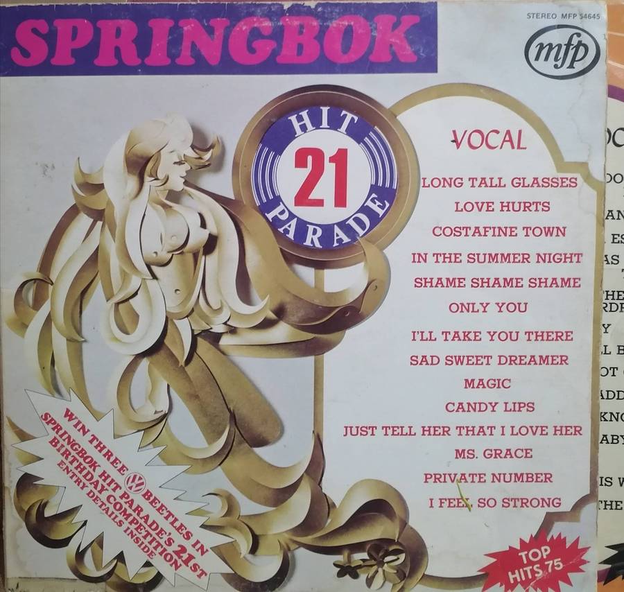 9x Springbok albums, between Vol.20 to 29 (25 not included), vinyl's mostly excellent to very good.