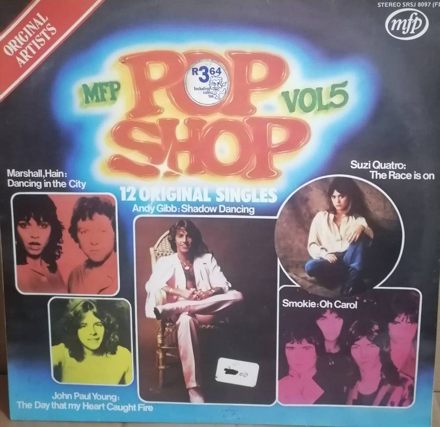 8x Pop Shop albums, vinyl's excellent to good.