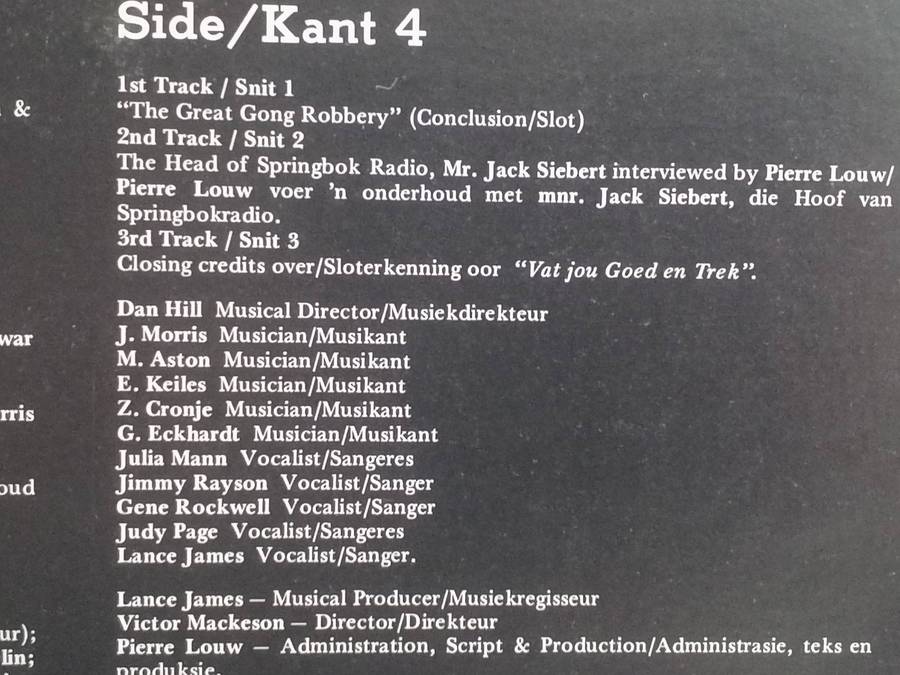 Springbok Radio Silver Jubilee Show, Double album, vinyl excellent.