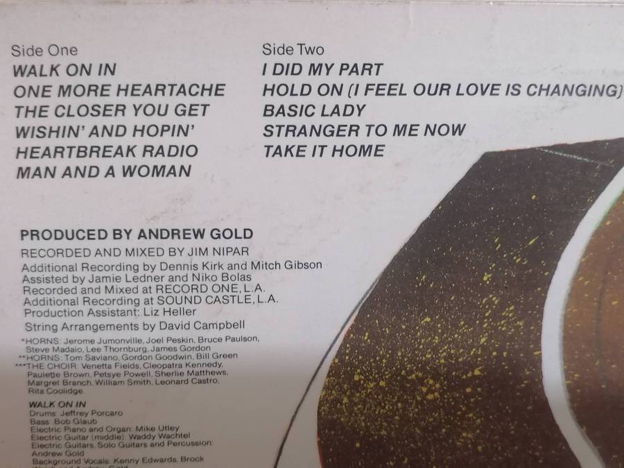 Rita Coolridge, Heartbreak Radio, vinyl very good+.