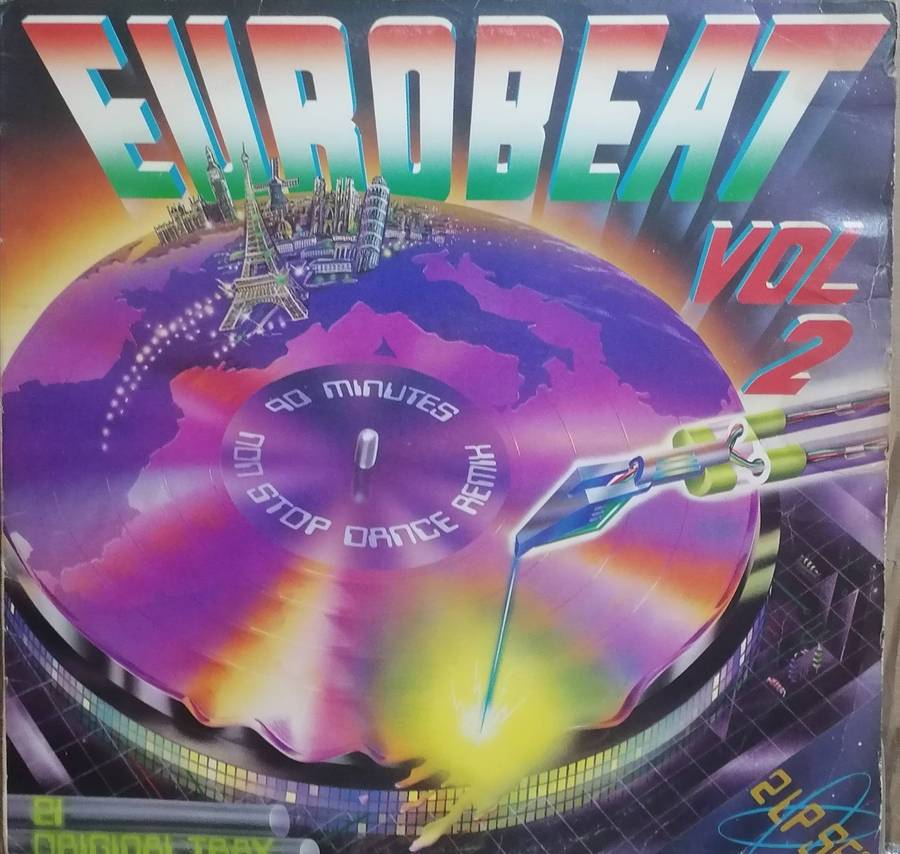 Eurobeat Vol.2, Double album, viny'sl very good.