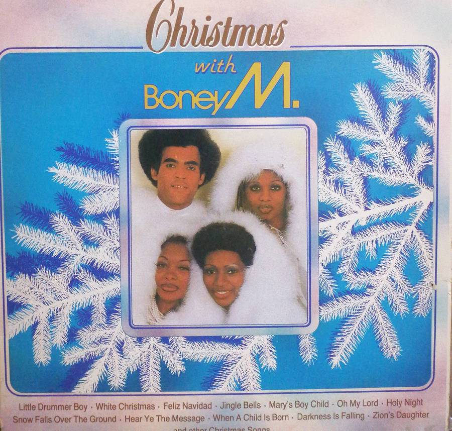 Christmas with Boney M, vinyl excellent.