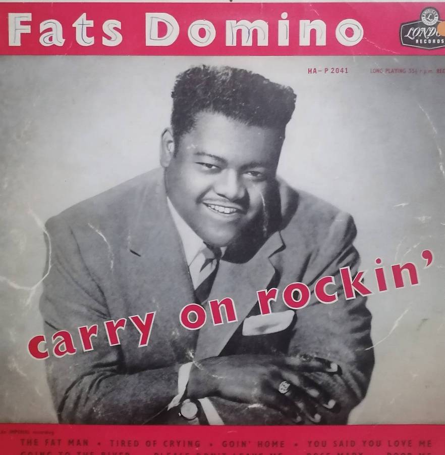 3x Fats Domino albums, vinyl's very good & very good-.