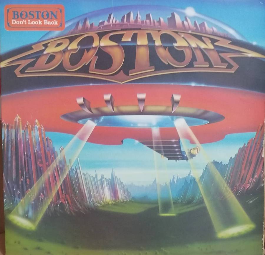 Boston, Don't look back, vinyl very good.