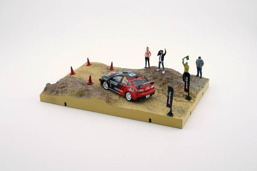 Mitsubishi Lancer Evolution X Diorama - 1/64