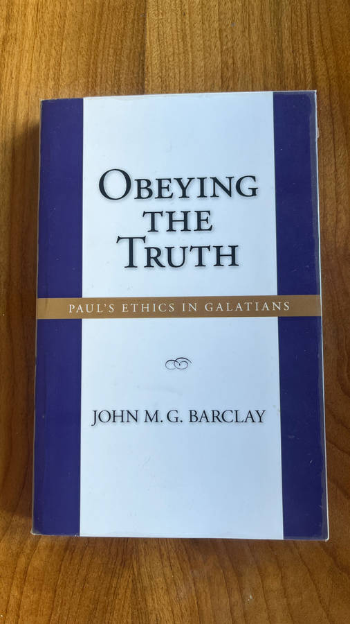 Obeying the truth Barclay