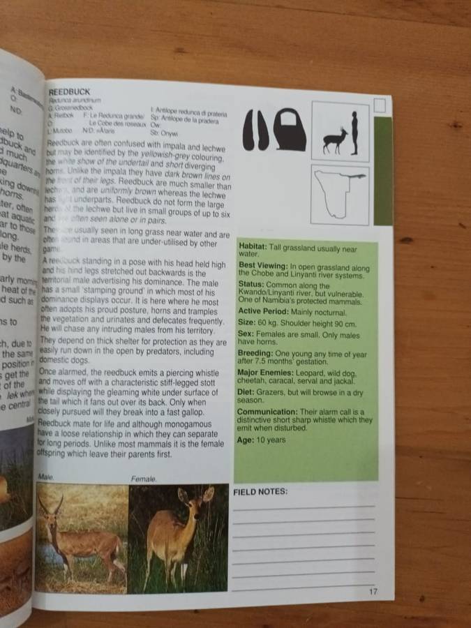 A Field Guide to the Mammals of Namibia