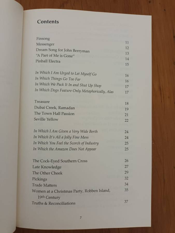 Isobel Dixon, Bearings. Inscribed