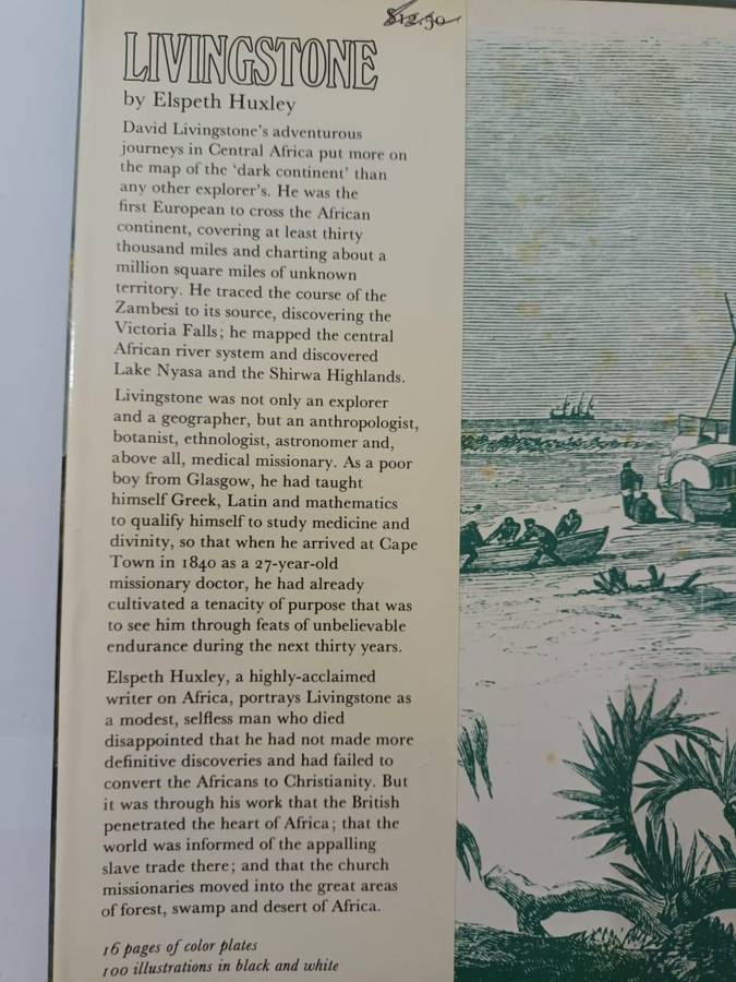 Livingstone and His African Journeys (Elspeth Huxley)