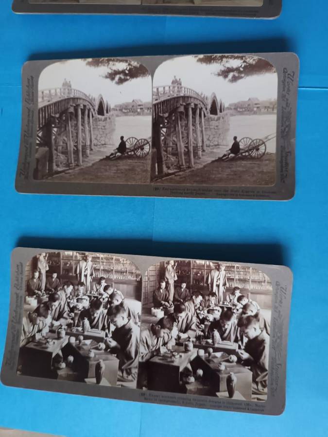 76 stereoscopic photographic slides of Japan, 1904: a wonderful time capsule!
