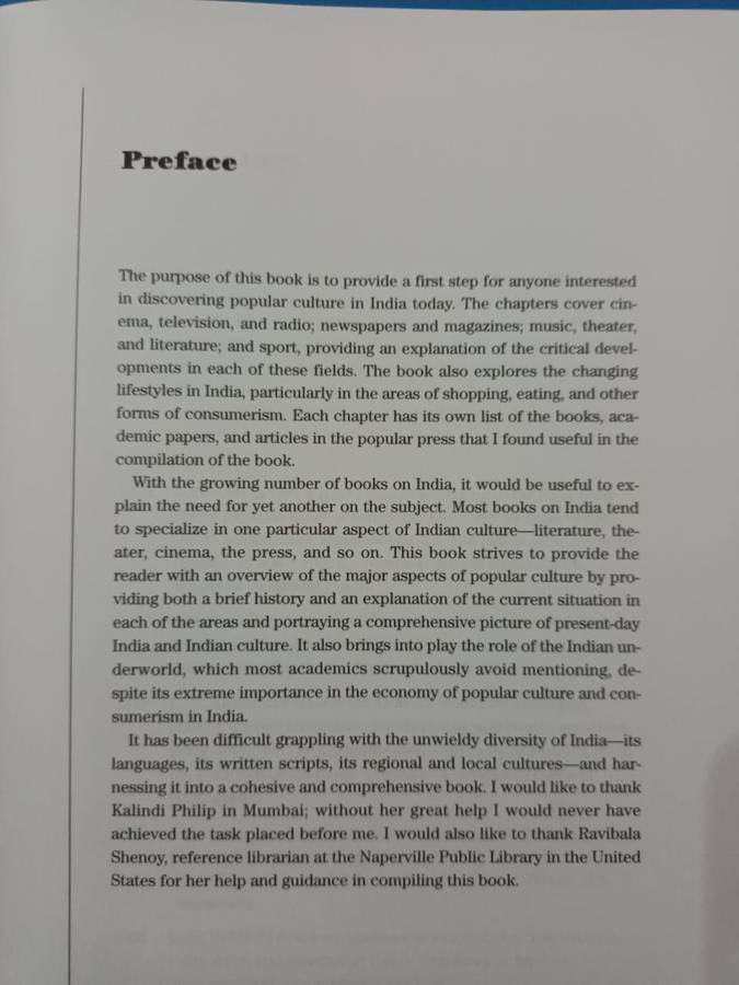 Pop Culture India! Media, Arts, and Lifestyle. PRESENTATION INSCRIPTION FROM AUTHOR