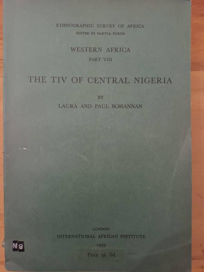 Nigeria: Ethnographic Survey of Africa: Western Africa. Four monographs in the series, 1951 - 1955
