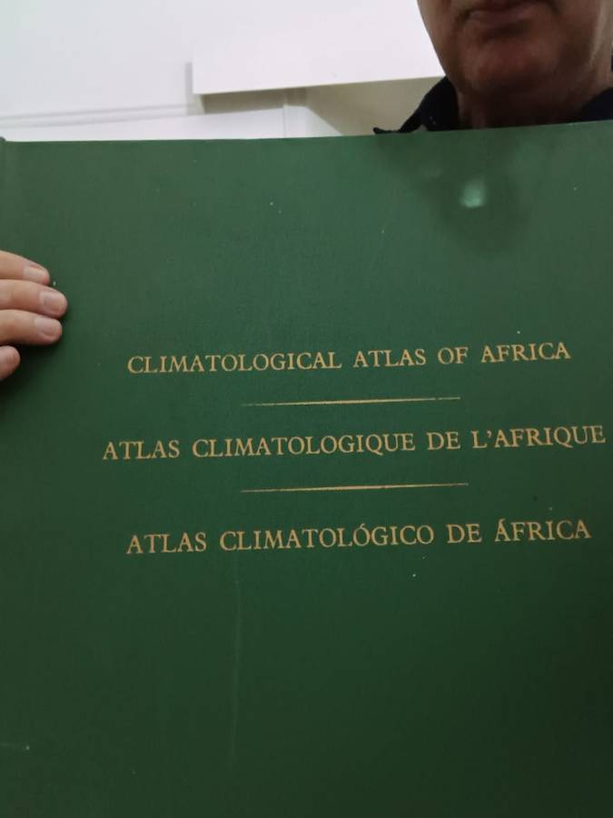 Climatological Atlas of Africa. Huge elephant folio, 1961. Scarce.