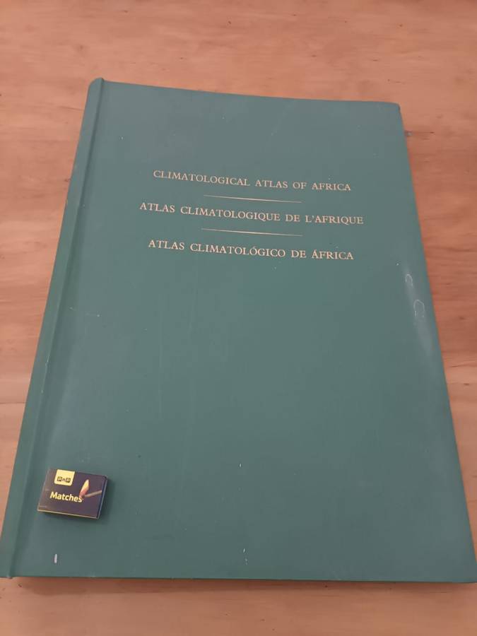 Climatological Atlas of Africa. Huge elephant folio, 1961. Scarce.
