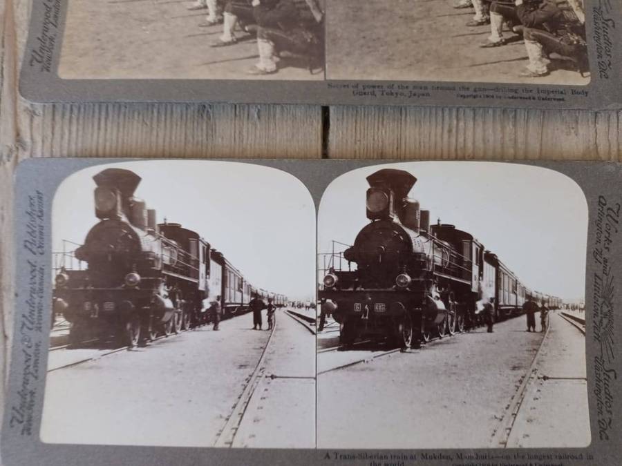Russo-Japanese War, 1904: 26 contemporary stereoscopic slides