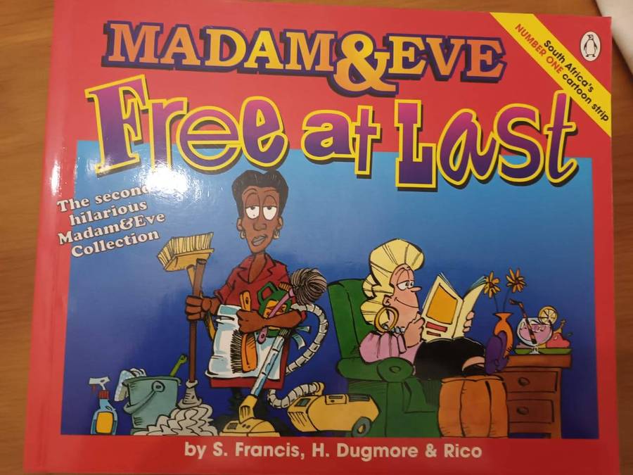 Four iconic "Madam & Eve" Collections: cartoons, social and political satire