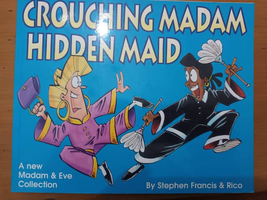 Four iconic "Madam & Eve" Collections: cartoons, social and political satire