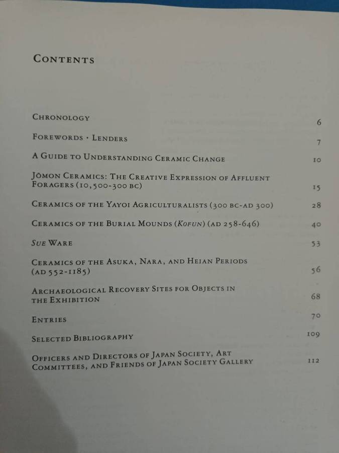 Book: Japanese Archaeological Ceramics From the Jomon through Heian Periods
